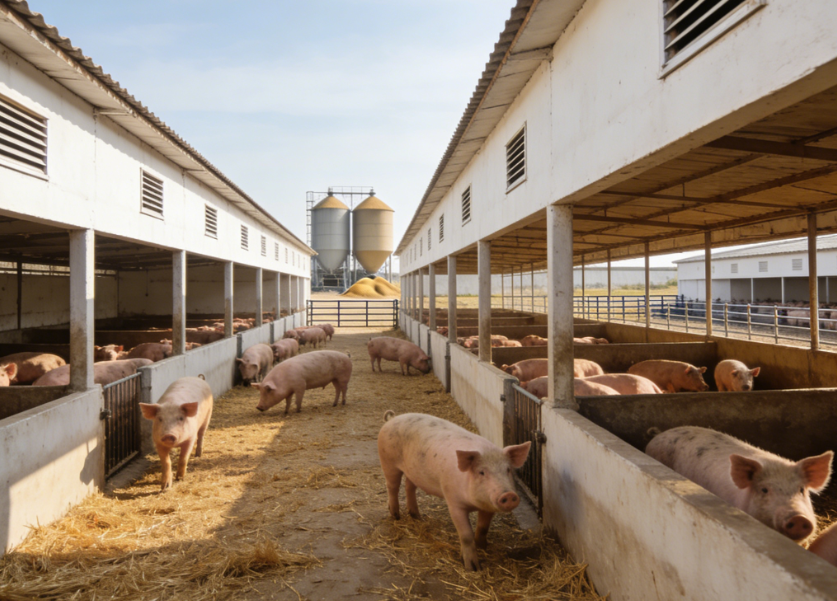 猪皮毛粗糙怎么办？富红宝在养猪中的应用参考