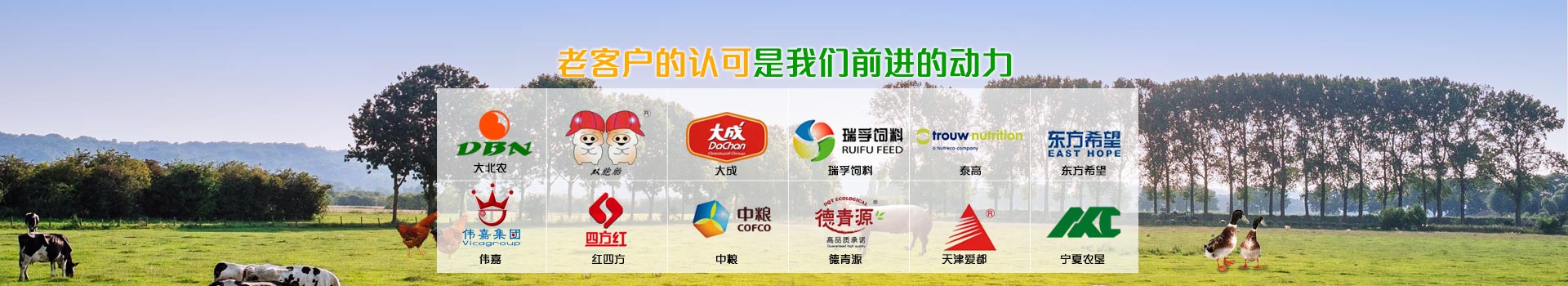 老客户的认可，是对我们前进的动力